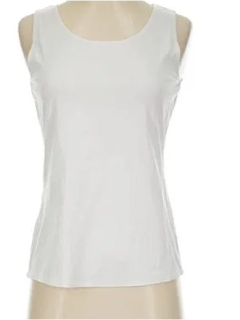 Classic XL cream Sleeveless Tank Top